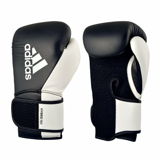 Adidas Hybrid 150 Boxing Training Gloves - Black / White BOXING / MUAY THAI / MMA 3 Adidas Hybrid 150 Boxing Training Gloves - Black / White BOXING / MUAY THAI / MMA