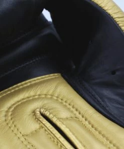 Adidas Hybrid 300 Leather Boxing Gloves - Black / Gold BOXING / MUAY THAI / MMA