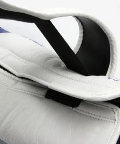 Adidas Hybrid 300 Leather Boxing Gloves - Blue / White