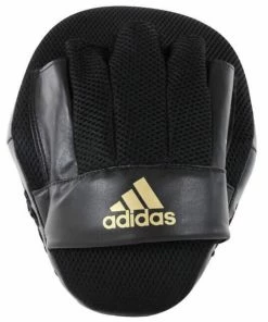 Adidas Boxing Focus Pads Short - Black Gold 11 Adidas Boxing Focus Pads Short - Black Gold