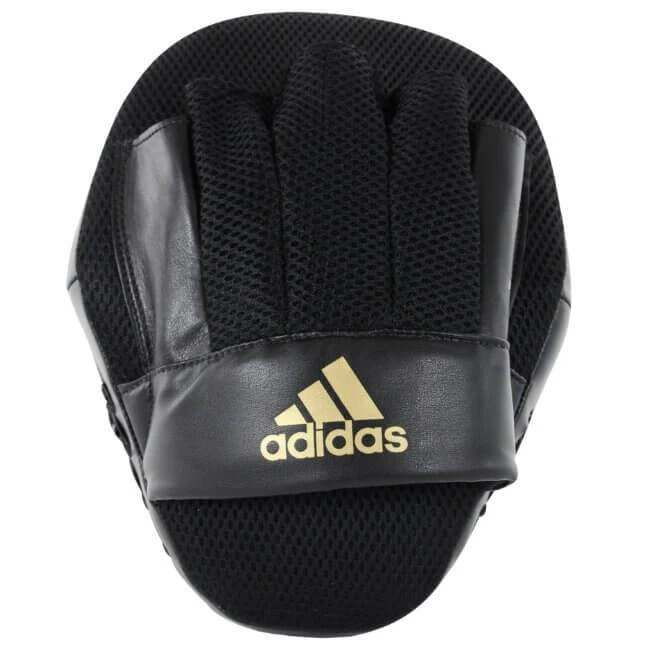 Adidas Boxing Focus Pads Short - Black Gold 5 Adidas Boxing Focus Pads Short - Black Gold