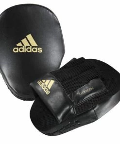 Adidas Boxing Focus Pads Short - Black Gold 12 Adidas Boxing Focus Pads Short - Black Gold