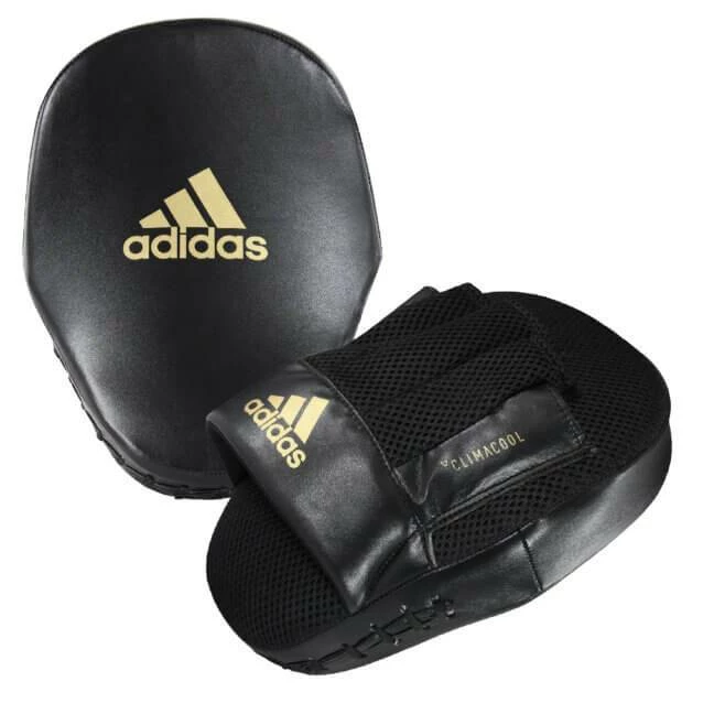 Adidas Boxing Focus Pads Short - Black Gold 6 Adidas Boxing Focus Pads Short - Black Gold