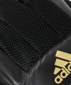 Adidas Boxing Focus Pads Short - Black Gold 13 Adidas Boxing Focus Pads Short - Black Gold