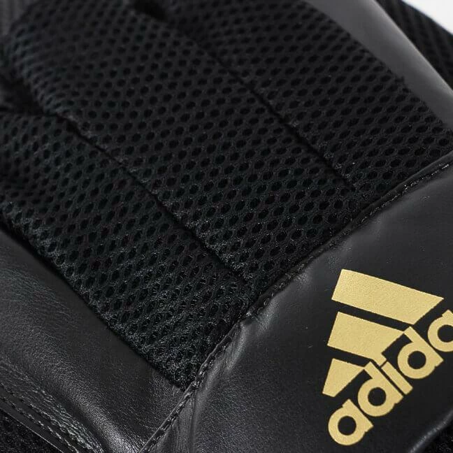 Adidas Boxing Focus Pads Short - Black Gold 7 Adidas Boxing Focus Pads Short - Black Gold