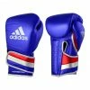 Adidas Adispeed Speed Pro Boxing Gloves W/ Strap - Metallic Blue