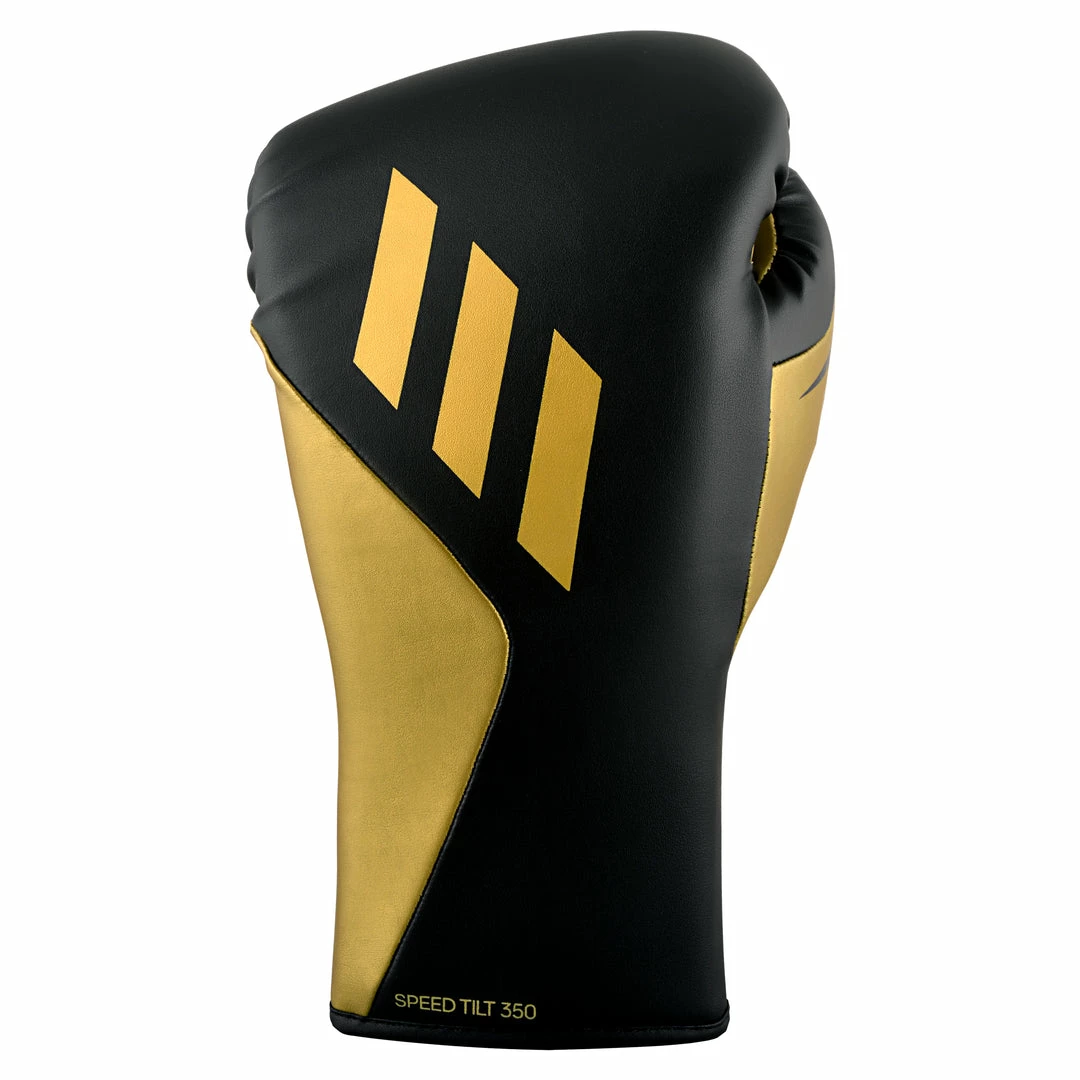 Adidas Speed TILT 350 Pro Training Boxing Gloves Cactus Leather Lace-Up Black/Gold BOXING / MUAY THAI / MMA 6 Adidas Speed TILT 350 Pro Training Boxing Gloves Cactus Leather Lace-Up Black/Gold BOXING / MUAY THAI / MMA