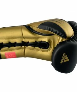 Adidas Speed TILT 350 Pro Training Boxing Gloves Cactus Leather Lace-Up Black/Gold BOXING / MUAY THAI / MMA 24 Adidas Speed TILT 350 Pro Training Boxing Gloves Cactus Leather Lace-Up Black/Gold BOXING / MUAY THAI / MMA