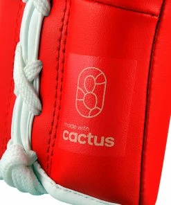 Adidas Speed TILT 350 Pro Training Boxing Gloves Cactus Leather Lace-Up Blue/Red BOXING / MUAY THAI / MMA