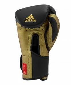 Adidas Speed TILT 350 Pro Training Boxing Gloves Cactus Leather Strap Black/Gold 21 Adidas Speed TILT 350 Pro Training Boxing Gloves Cactus Leather Strap Black/Gold