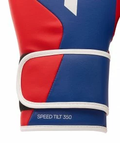 Adidas Speed TILT 350 Pro Training Boxing Gloves Cactus Leather Strap Red/Blue BOXING / MUAY THAI / MMA 25 Adidas Speed TILT 350 Pro Training Boxing Gloves Cactus Leather Strap Red/Blue BOXING / MUAY THAI / MMA