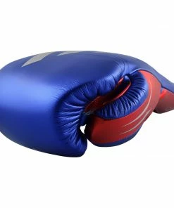 Adidas Speed TILT 750 Pro Lace-up Boxing Gloves Leather Red/Blue