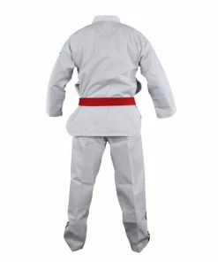 MARTIAL ARTS Adidas Adiclub Senior Taekwondo Dobok Gi Uniform With Stripes