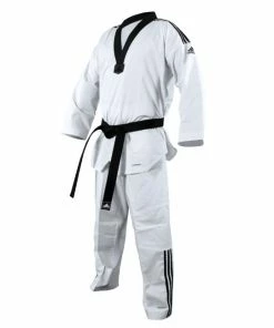 Adidas ADI-FIGHTER Dobok Senior Taekwondo Gi Uniform W/ Stripes MARTIAL ARTS