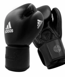 Adidas Muay Thai Gloves Genuine Leather - Black BOXING / MUAY THAI / MMA