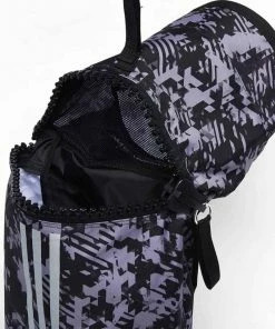 Adidas Large Military Gym Sports Gear Bag Black & Silver Camo BOXING / MUAY THAI / MMA
