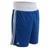 BOXING / MUAY THAI / MMA Adidas AIBA Approved Shorts Blue/Red 100% Lightweight Polyester Athletic Cut