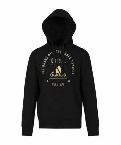 BOXING / MUAY THAI / MMA Adidas Boxing Hoody Black & Gold