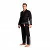 Adidas BJJ Brazilian Jiu Jitsu Uniform Gi Quest BLACK Tailored Cut Lightweight MARTIAL ARTS