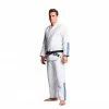 Adidas BJJ Brazilian Jiu Jitsu Uniform Gi Quest WHITE Tailored Cut Lightweight MARTIAL ARTS