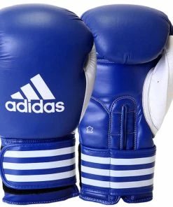 Adidas Ultima Leather Boxing Gloves Blue Red 10oz 12oz 16oz