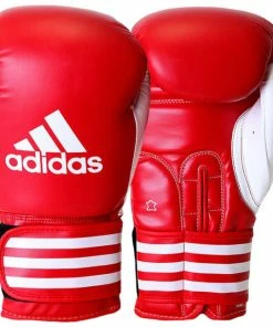 Adidas Ultima Leather Boxing Gloves Blue Red 10oz 12oz 16oz