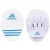 Adidas Short Curved Focus Mitts Boxing Punch Pads Blue White