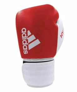Adidas Hybrid 200 Red/White Genuine Leather Boxing Gloves BOXING / MUAY THAI / MMA