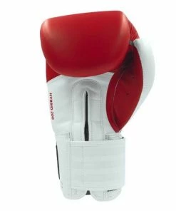 Adidas Hybrid 200 Red/White Genuine Leather Boxing Gloves BOXING / MUAY THAI / MMA