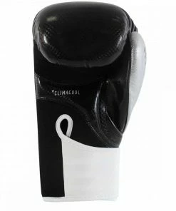 BOXING / MUAY THAI / MMA Adidas Hybrid 75 Boxing Gloves 12oz 16oz Black & White 7 BOXING / MUAY THAI / MMA Adidas Hybrid 75 Boxing Gloves 12oz 16oz Black & White