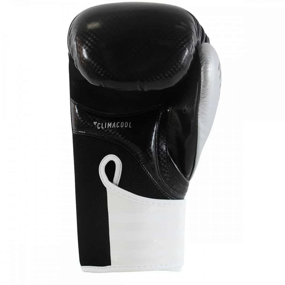 BOXING / MUAY THAI / MMA Adidas Hybrid 75 Boxing Gloves 12oz 16oz Black & White 5 BOXING / MUAY THAI / MMA Adidas Hybrid 75 Boxing Gloves 12oz 16oz Black & White