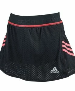 Adidas Womens Training Skort Dress Skirt Climacool Mesh Black ADISWSK02 FUNCTIONAL FITNESS
