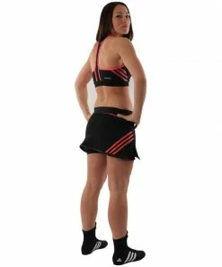 Adidas Womens Training Skort Dress Skirt Climacool Mesh Black ADISWSK02 FUNCTIONAL FITNESS
