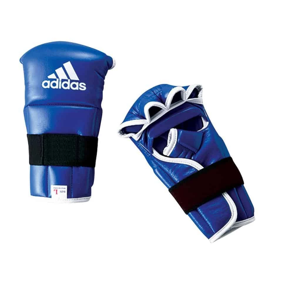 Adidas Cobra Gloves Taekwondo Hapikdo Martial Arts Kick Boxing MMA Red / Blue Hand & Forearm Guards 4 Adidas Cobra Gloves Taekwondo Hapikdo Martial Arts Kick Boxing MMA Red / Blue Hand & Forearm Guards