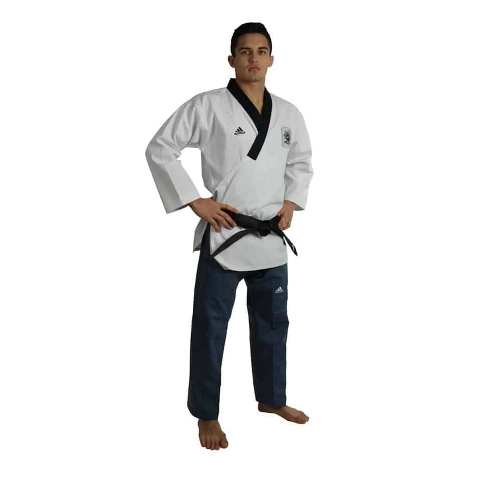 Adidas Taekwondo Poomsae Senior Adult Male Men Gi Uniform Dobok 3 Adidas Taekwondo Poomsae Senior Adult Male Men Gi Uniform Dobok