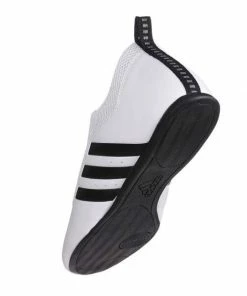 Martial Arts Shoes Adidas CONTESTANT-PRO WHITE W/ Black Stripes Martial Arts Shoe Lightweight Flexible 16 Martial Arts Shoes Adidas CONTESTANT-PRO WHITE W/ Black Stripes Martial Arts Shoe Lightweight Flexible