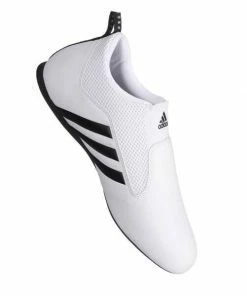 Martial Arts Shoes Adidas CONTESTANT-PRO WHITE W/ Black Stripes Martial Arts Shoe Lightweight Flexible 19 Martial Arts Shoes Adidas CONTESTANT-PRO WHITE W/ Black Stripes Martial Arts Shoe Lightweight Flexible