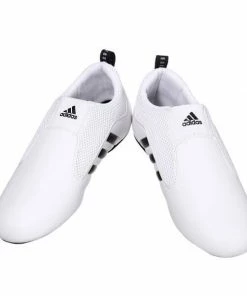 Martial Arts Shoes Adidas CONTESTANT-PRO WHITE W/ Black Stripes Martial Arts Shoe Lightweight Flexible 21 Martial Arts Shoes Adidas CONTESTANT-PRO WHITE W/ Black Stripes Martial Arts Shoe Lightweight Flexible