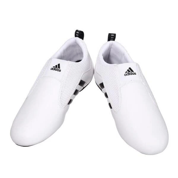 Martial Arts Shoes Adidas CONTESTANT-PRO WHITE W/ Black Stripes Martial Arts Shoe Lightweight Flexible 12 Martial Arts Shoes Adidas CONTESTANT-PRO WHITE W/ Black Stripes Martial Arts Shoe Lightweight Flexible
