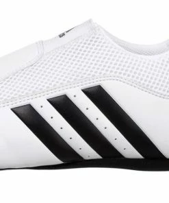 Martial Arts Shoes Adidas CONTESTANT-PRO WHITE W/ Black Stripes Martial Arts Shoe Lightweight Flexible 14 Martial Arts Shoes Adidas CONTESTANT-PRO WHITE W/ Black Stripes Martial Arts Shoe Lightweight Flexible