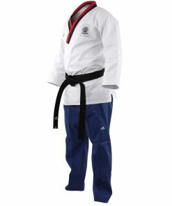 Adidas Taekwondo Poomsae Junior Youth Male Gi WTF Uniform Dobok