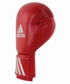BOXING / MUAY THAI / MMA Adidas WAKO Approved Kickboxing Competition Gloves 10oz Blue/Red Leather 12 BOXING / MUAY THAI / MMA Adidas WAKO Approved Kickboxing Competition Gloves 10oz Blue/Red Leather