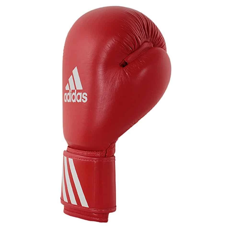 BOXING / MUAY THAI / MMA Adidas WAKO Approved Kickboxing Competition Gloves 10oz Blue/Red Leather 7 BOXING / MUAY THAI / MMA Adidas WAKO Approved Kickboxing Competition Gloves 10oz Blue/Red Leather