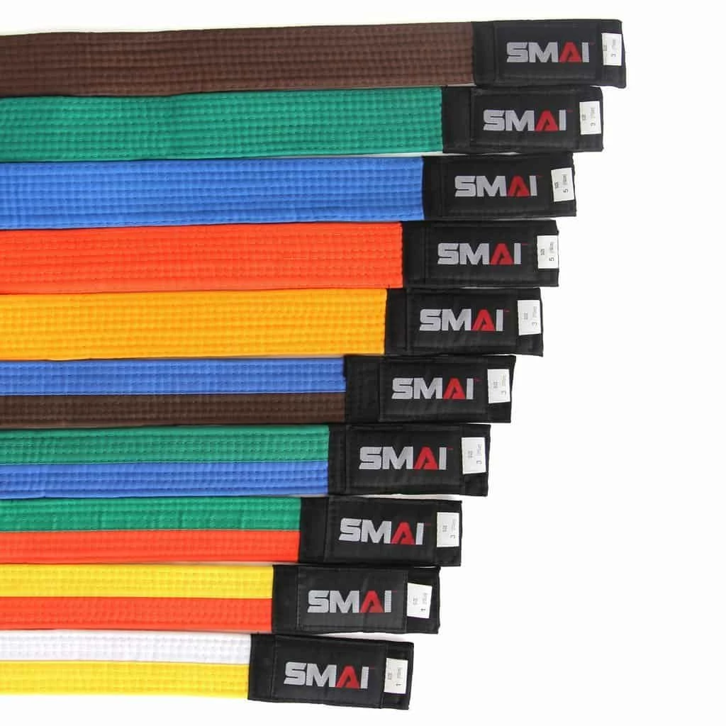 SMAI - Judo Belt - Black Tip 3 SMAI - Judo Belt - Black Tip