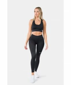 Sting Allure Seamless Womens Sports Bra - Black