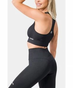 Sting Allure Seamless Womens Sports Bra - Black