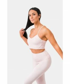 Sting Aurora Coral Infinity Womens Sports Bra - Pink