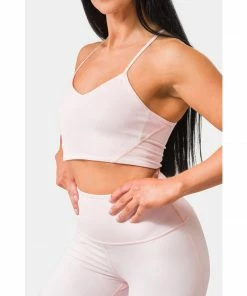 Sting Aurora Coral Infinity Womens Sports Bra - Pink