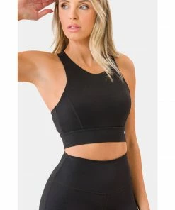 Sting Aurora Envy Impact Womens Sports Bra - Black