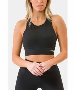 Sting Aurora Envy Impact Womens Sports Bra - Black